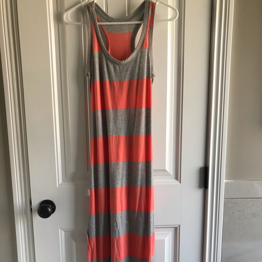 Striped summer maxi